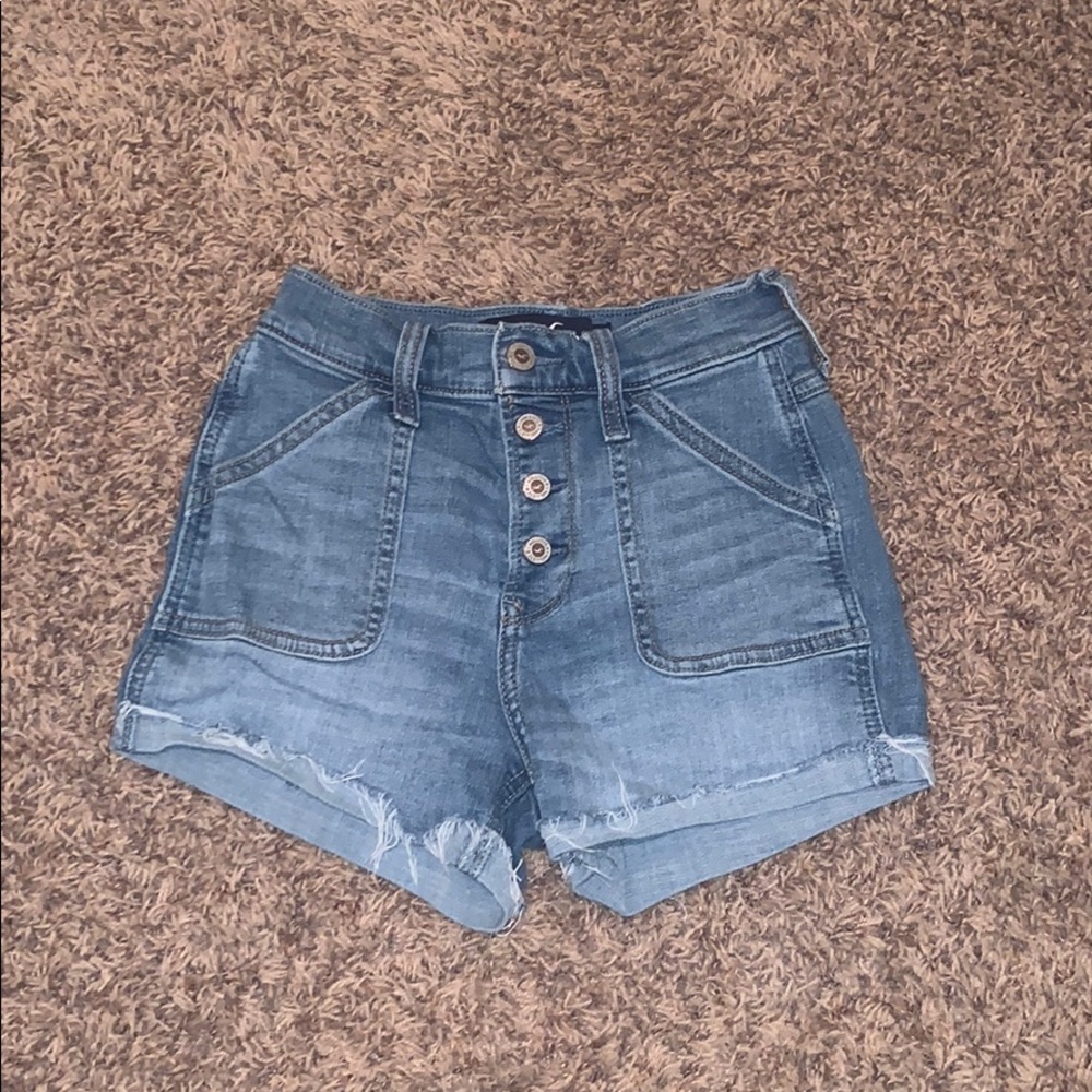 Hollister jean shorts